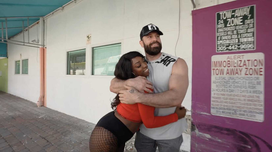 Surprising Brad with his Dream Girl!